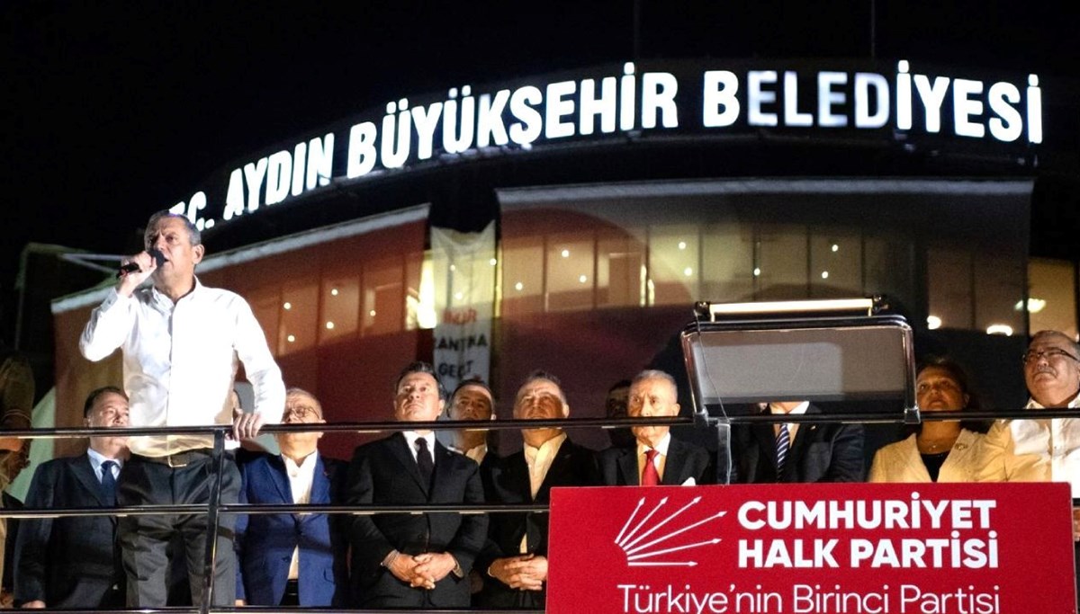 Özgür Özel'den Aydın'da seçimleri yenileme çağrısı