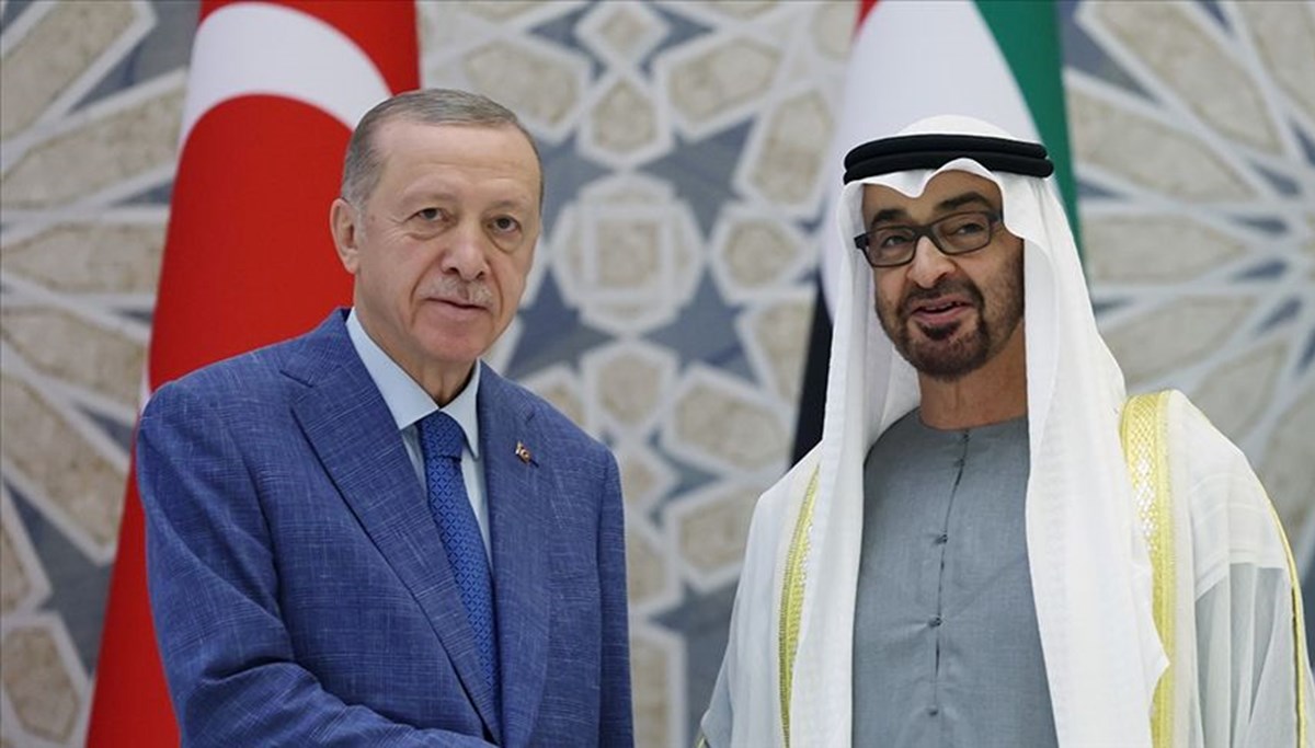 Cumhurbaşkanı Erdoğan, BAE Devlet Başkanı Al Nahyan ile görüştü Cumhurbaşkanı Erdoğan, BAE Devlet Başkanı Al Nahyan ile görüştü