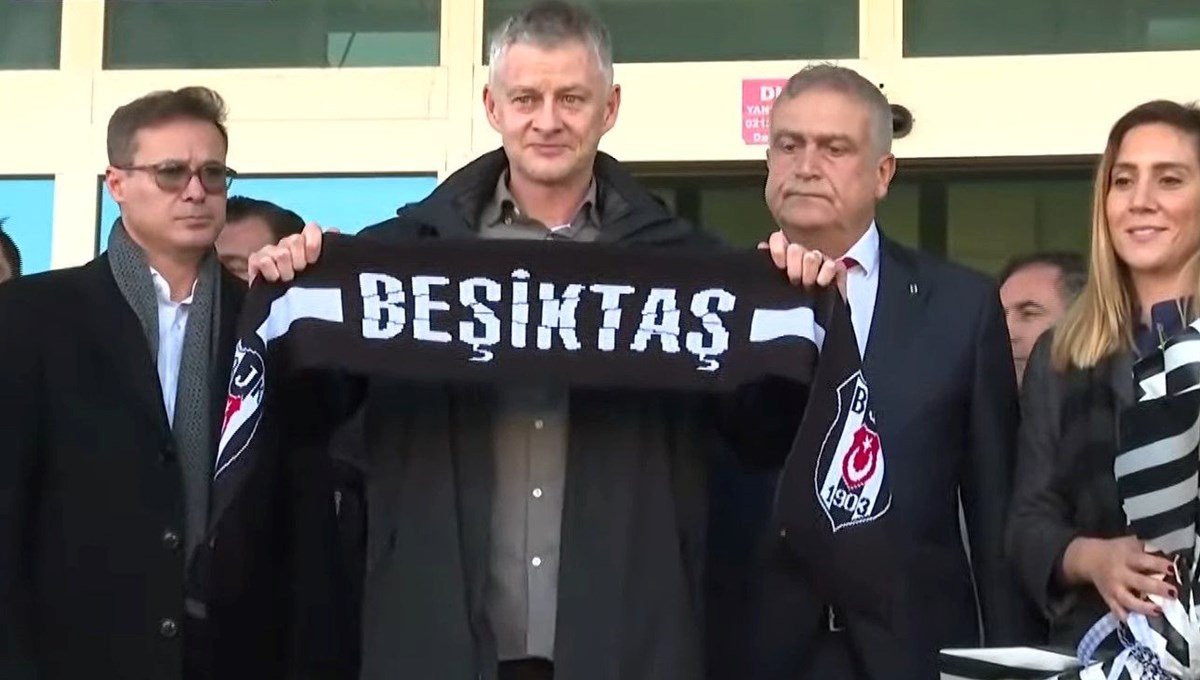 Beşiktaş'ın yeni hocası Solskjaer İstanbul'da