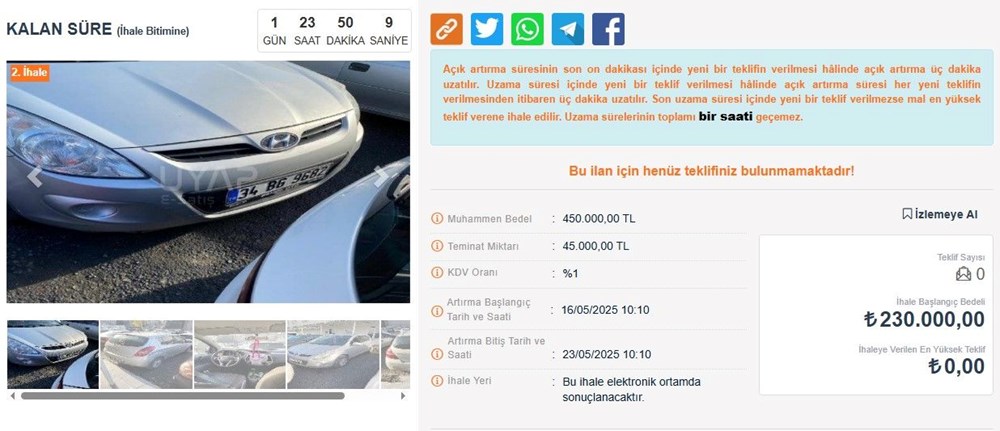 İcradan Yarı Fiyatına Otomobil Almak Mümkün mü? İşte Tüm Detaylarıyla Süreç! 3 Yarı fiyatına otomobil satıyorlar... İşte yöntemi - 4