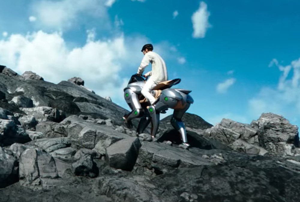 Kawasaki’den dört ayaklı ihtilal: İnsan taşıyan akıllı robot köpek Corleo! 74