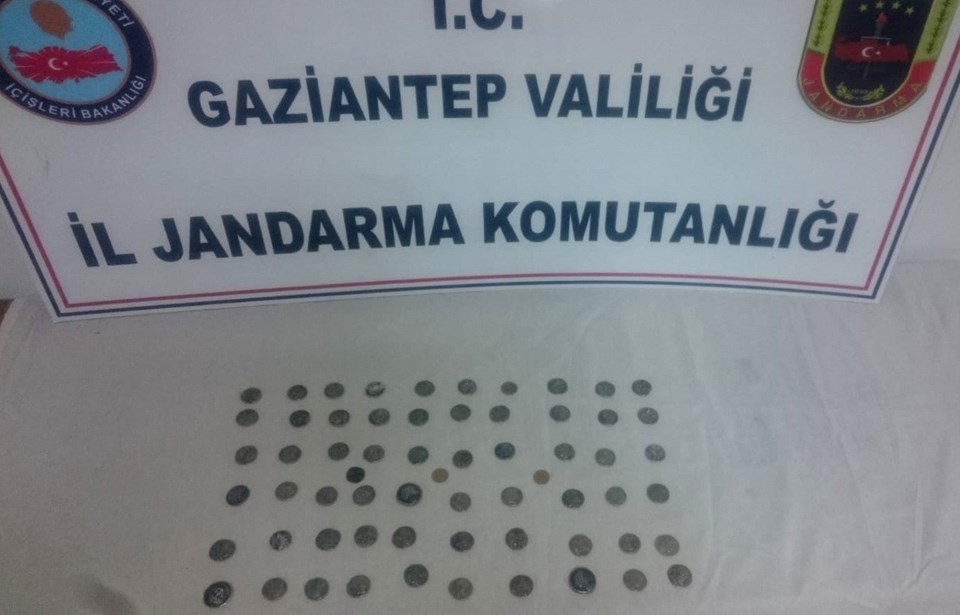 Gaziantep'te tarihi eser kaçakçılığı operasyonu: 2 gözaltı - 1