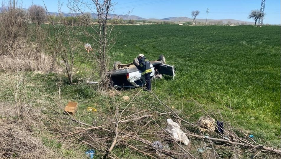Yaşlı çift kaza kurbanı