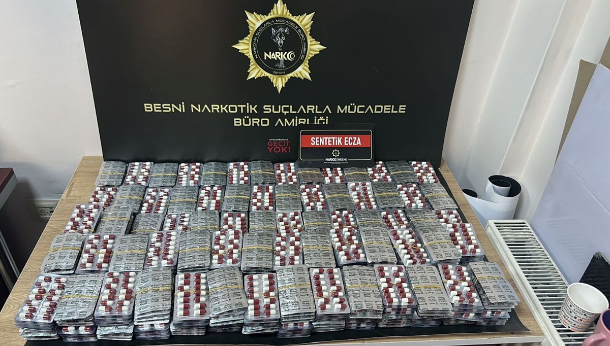 Adıyaman'da uyuşturucu operasyonu