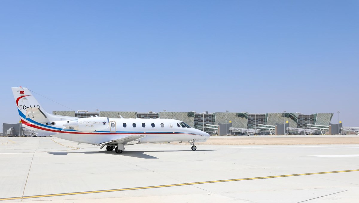 Yeni Ercan Havalimanı’nda ilk test uçuşu yapıldı
