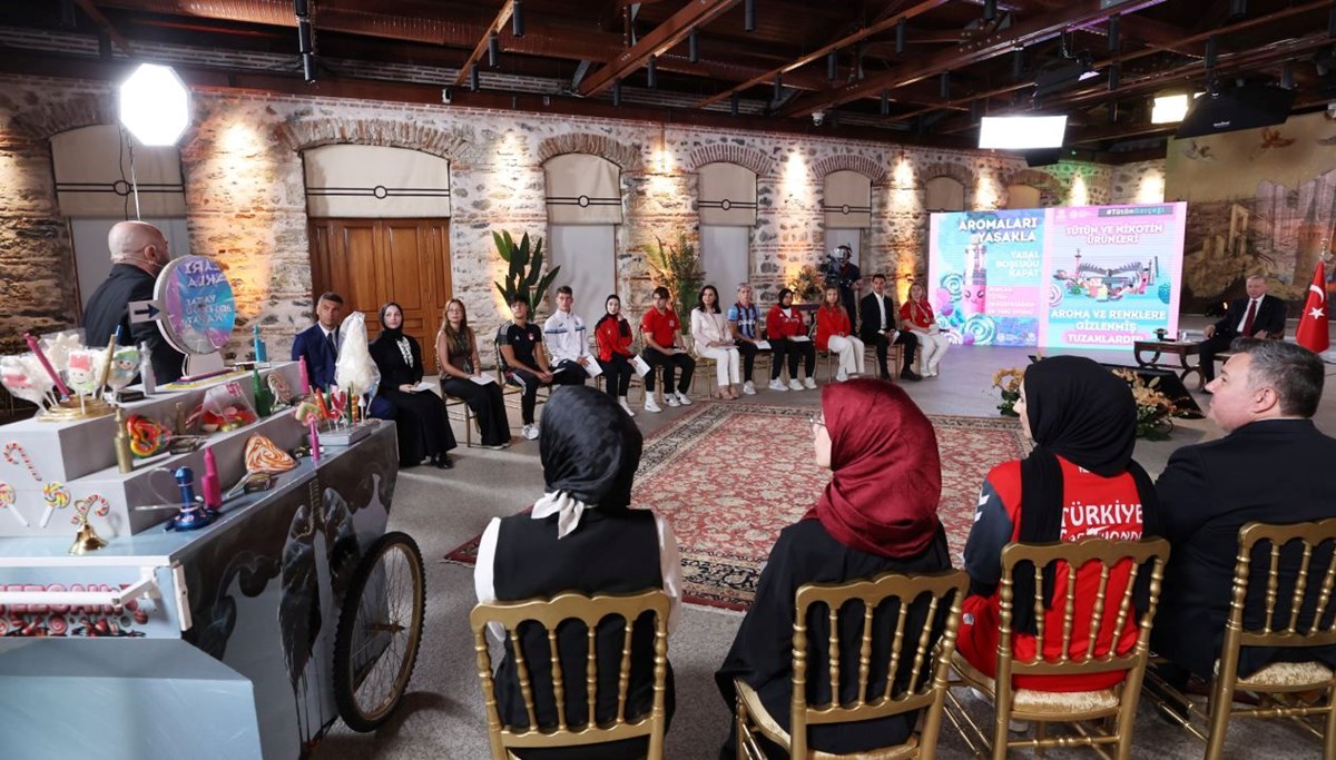 Erdoğan tütünle mücadeleyi anlattı
