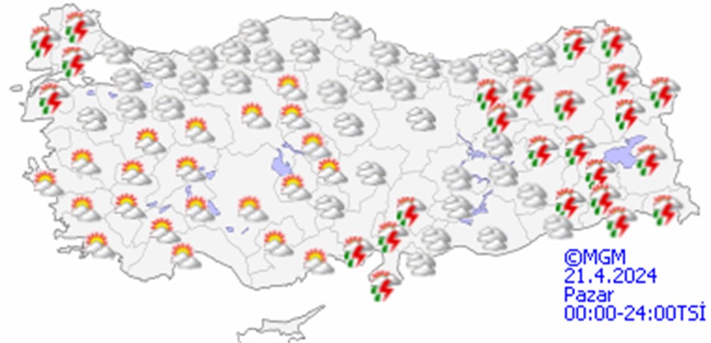 Meteoroloji’den 45 il için sağanak ve fırtına uyarısı: Bu gece başlayacak (İstanbul, Ankara, İzmir hava durumu) - 12
