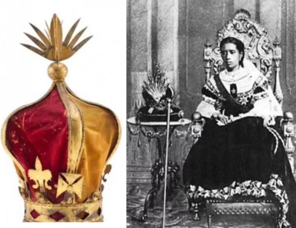 123 yıldır Fransa'da bulunan Kraliçe III. Ranavalonana'ya ait taç iade edildi - 4