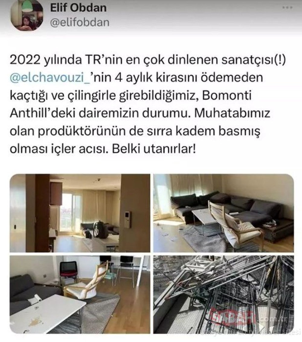 Ünlü rapçi Uzi ile ev sahibi birbirine girdi! "Kiramı ödemeden kaçtı, belki utanır" - 3