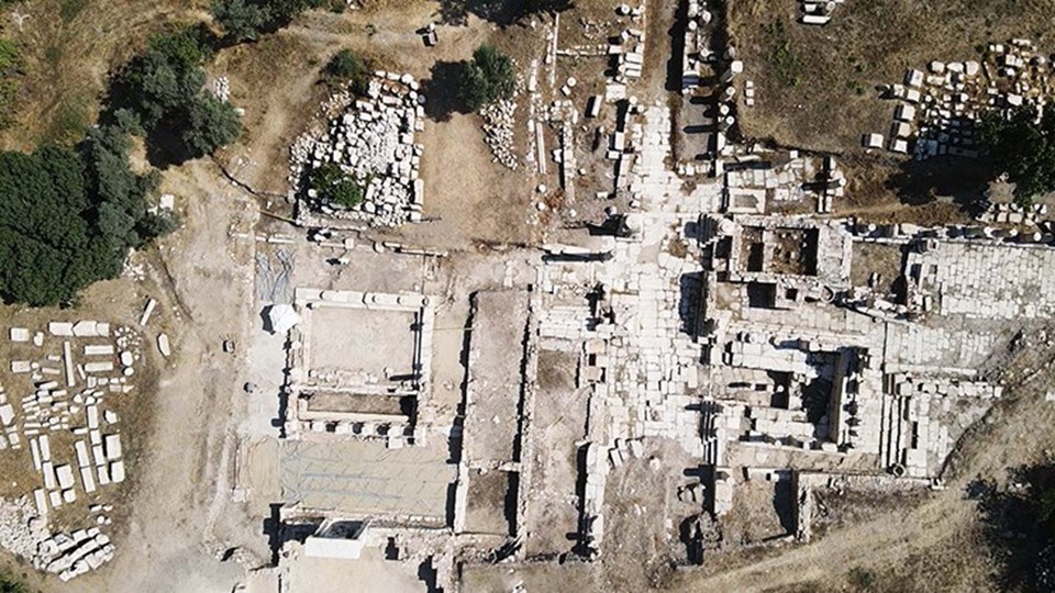 Stratonikeia Antik Kenti'ndeki kütüphane ayağa kaldırılıyor - 2