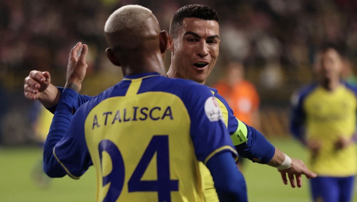 Ronaldo'nun Al Nassr'la ilk maçında tek gol Talisca'dan