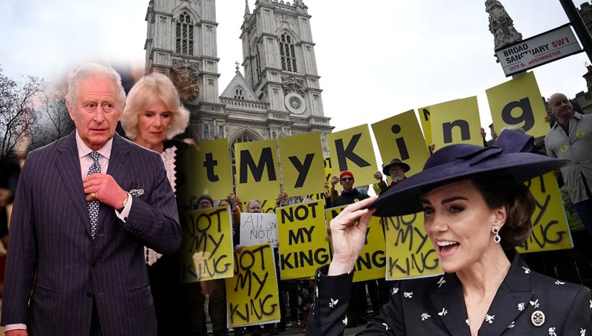 İngiliz Milletler Topluluğu Günü (Commonwealth Day) kutlamasında kraliyet protestosu: Benim kralım değilsin! İngiliz Milletler Topluluğu Günü (Commonwealth Day) kutlamasında kraliyet protestosu: Benim kralım değilsin!