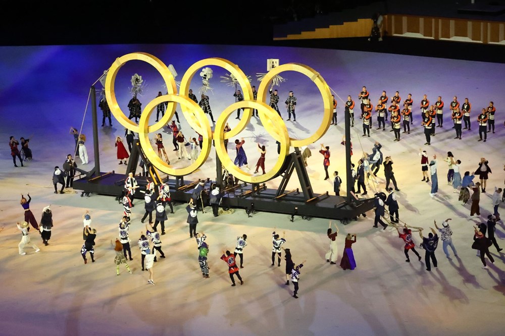2020 Tokyo Olimpiyatları görkemli açılış töreniyle başladı - 49