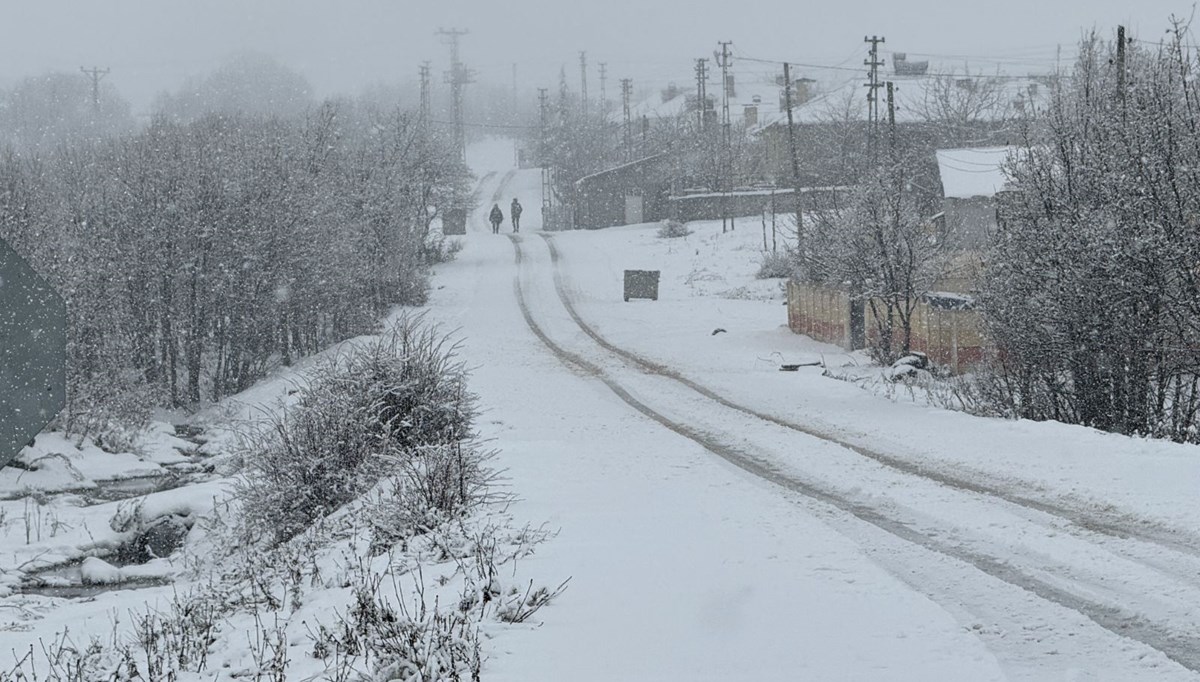 Bingöl-Elazığ karayolunda kar ve sis etkili oldu