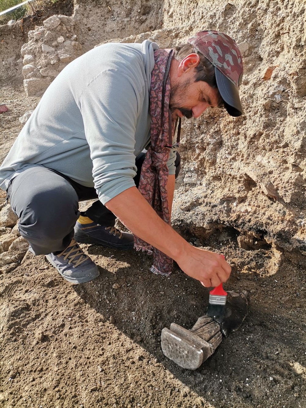 Kibyra Antik Kenti'nde Asklepios heykelciği ve Serapis büstü bulundu - 3
