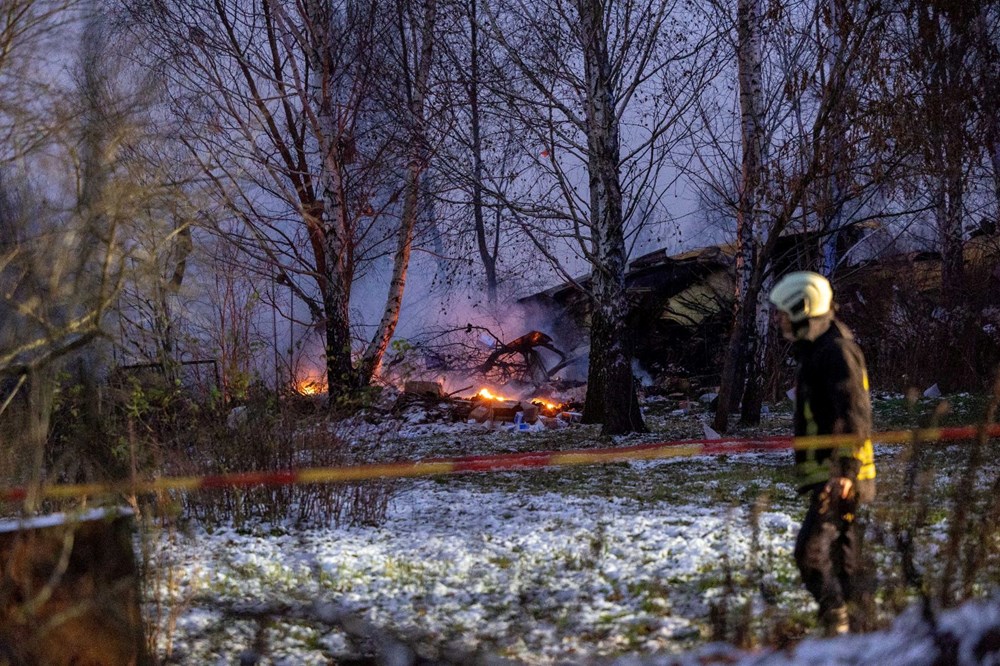 Alman kargo uçağı iniş yaparken düştü: Kaza mı sabotaj mı? - 3