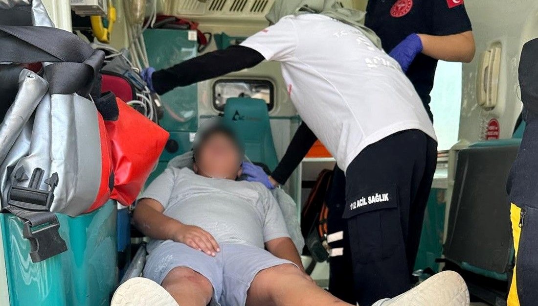 Adıyaman'da merdiven kazası