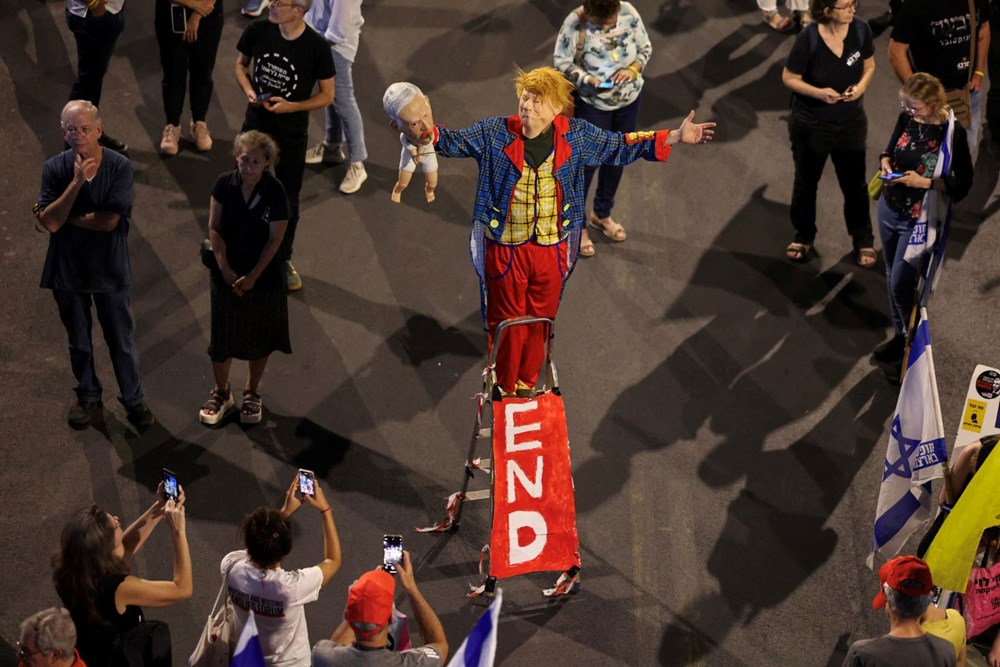 İsrail, Netanyahu'ya karşı sokakta: Halkın çoğu "En çok iktidarını düşünüyor" diyor - 4