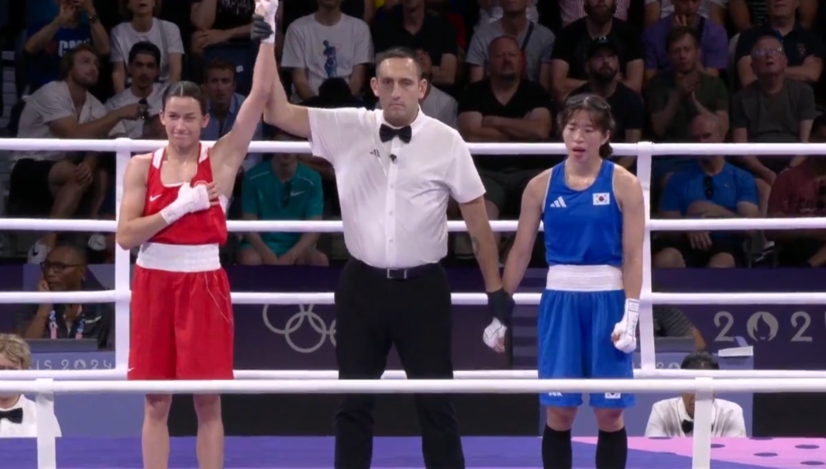 Milli boksör Hatice Akbaş, Paris 2024'te finalde Milli boksör Hatice Akbaş, Paris 2024'te finalde