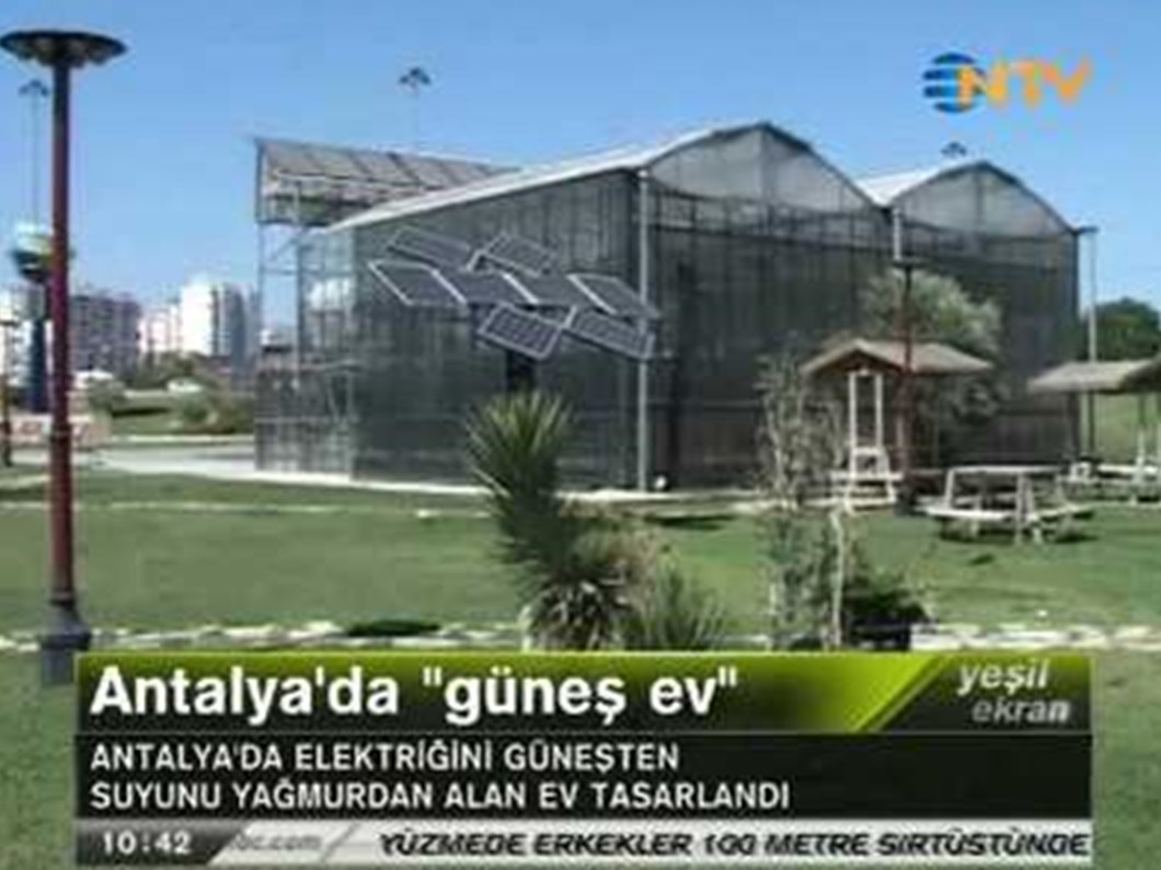 antalya da gunes ev