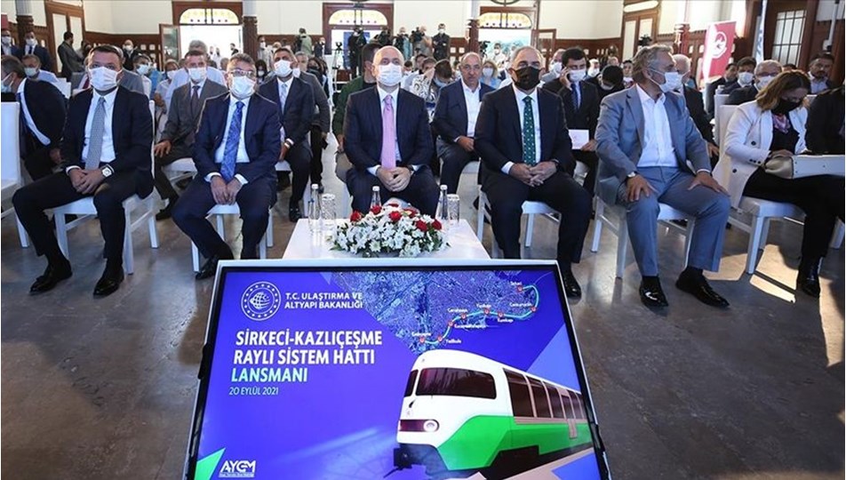 Kazlıçeşme-Sirkeci Kentsel Ulaşım ve Reakreasyon Odaklı Dönüşüm Projesi'nin tanıtımı yapıldı