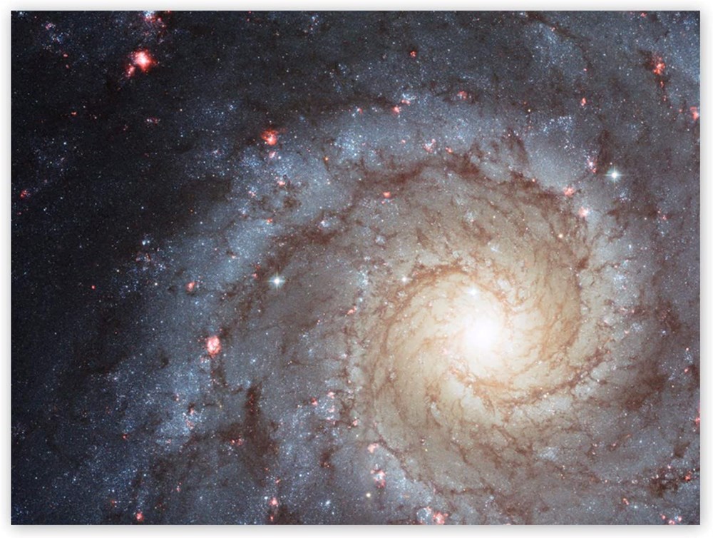 NASA'dan yeni paylaşım: Evrenin gerçek renkleri ortaya çıktı