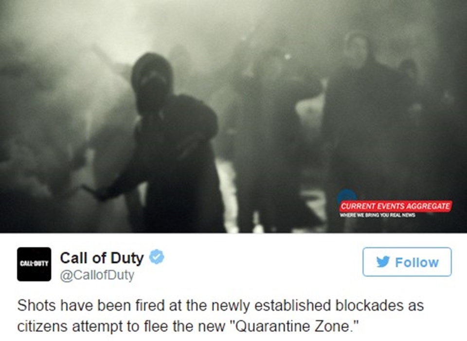 Call of Duty: Black Ops III'ün tanıtımı sosyal medyayı birbirine kattı - 1