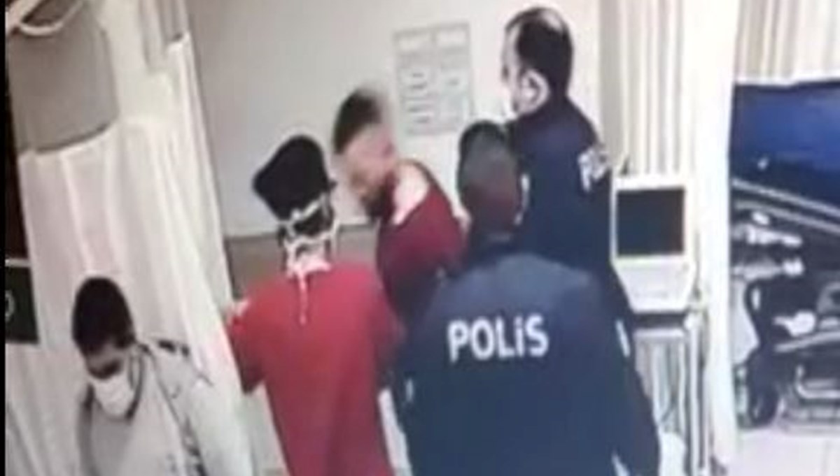 Didim'de doktora kafa atan saldırgan yeniden gözaltında