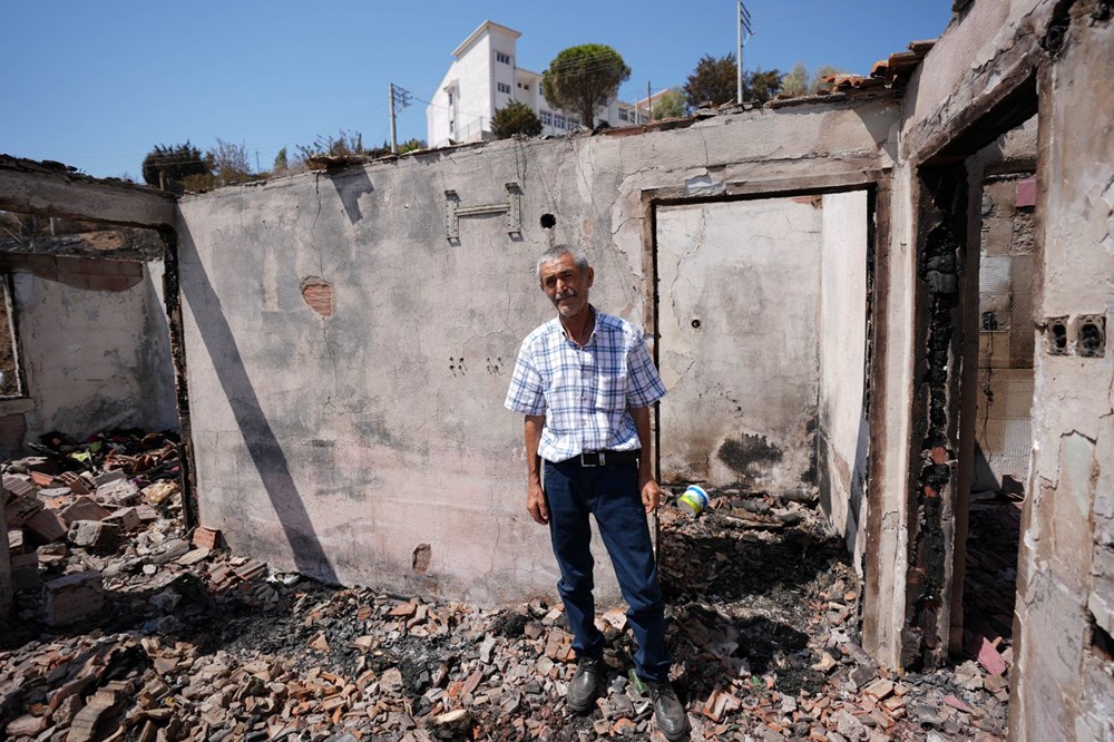 Aynı acıyı 3. kez yaşadı! Çorum'da 2 kez evi yandı, İzmir yangınında yine evsiz kaldı - 8