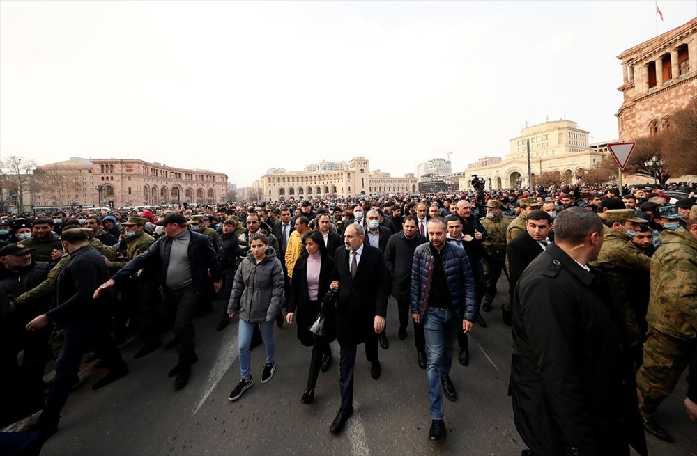 Ermenistan'da Paşinyan destekçilerine seslendi - 6