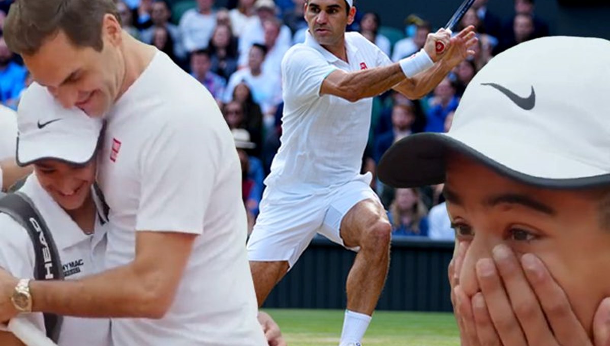 Roger Federer rüyayı gerçeğe çevirdi