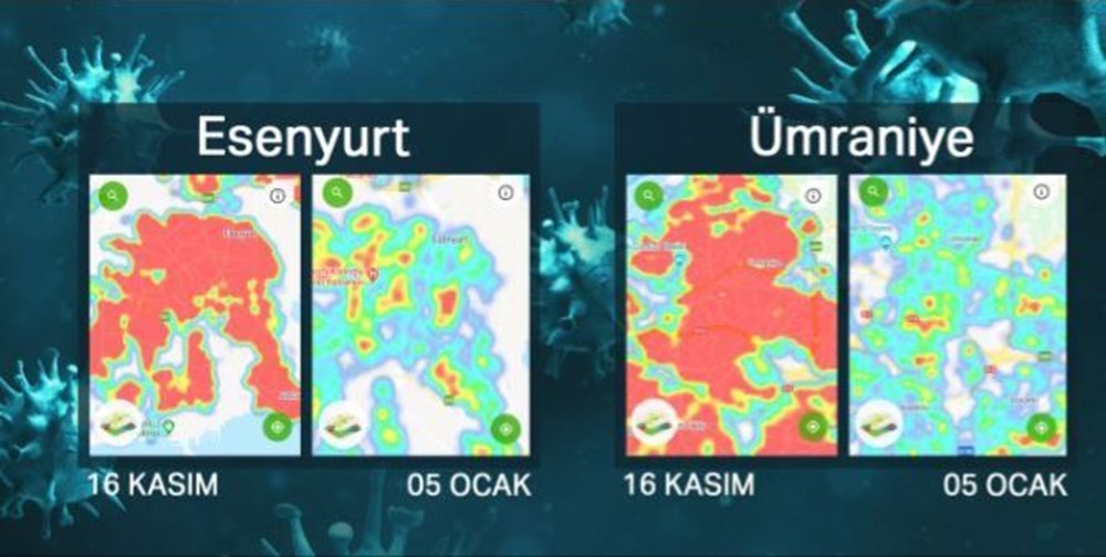 Haritalar yeşile dönmeye başladı - 5