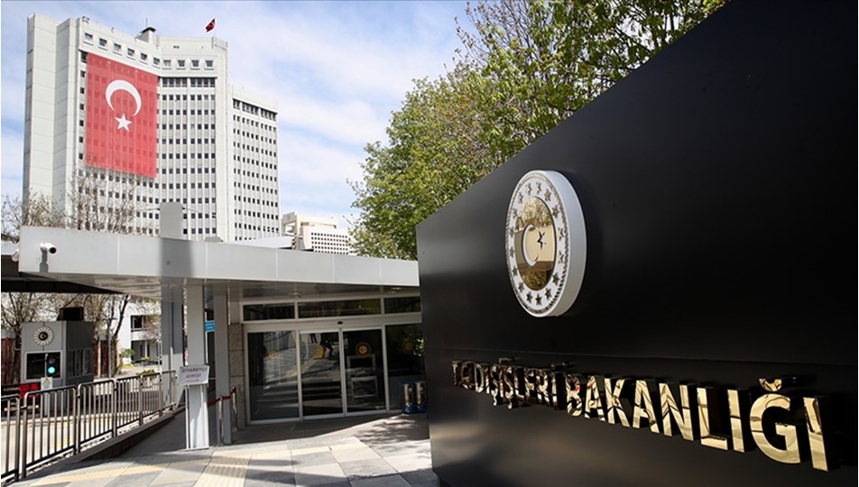 Dışişleri Bakanlığı'ndan, Yunanistan'ın