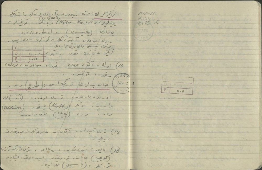 Atatürk'ün özel koleksiyondaki el yazısı notları ortaya çıktı - 11