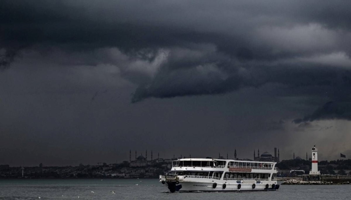 Meteoroloji bildirdi: İstanbul dahil birçok ilde sağanak yağış bekleniyor