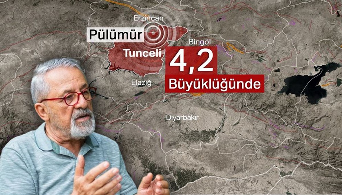 Tunceli'de 4,2 büyüklüğünde deprem | Naci Görür'den kritik uyarı