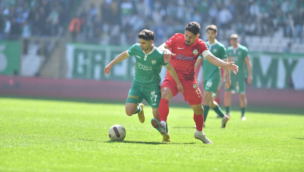 Bursaspor, Serik Belediyespor ile berabere kaldı Bursaspor, Serik Belediyespor ile berabere kaldı