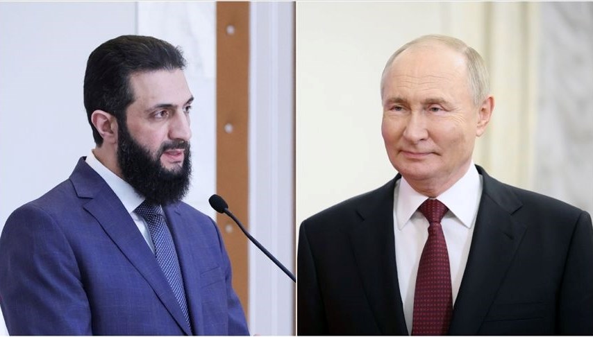 Putin ile Suriye Cumhurbaşkanı Şara görüştü