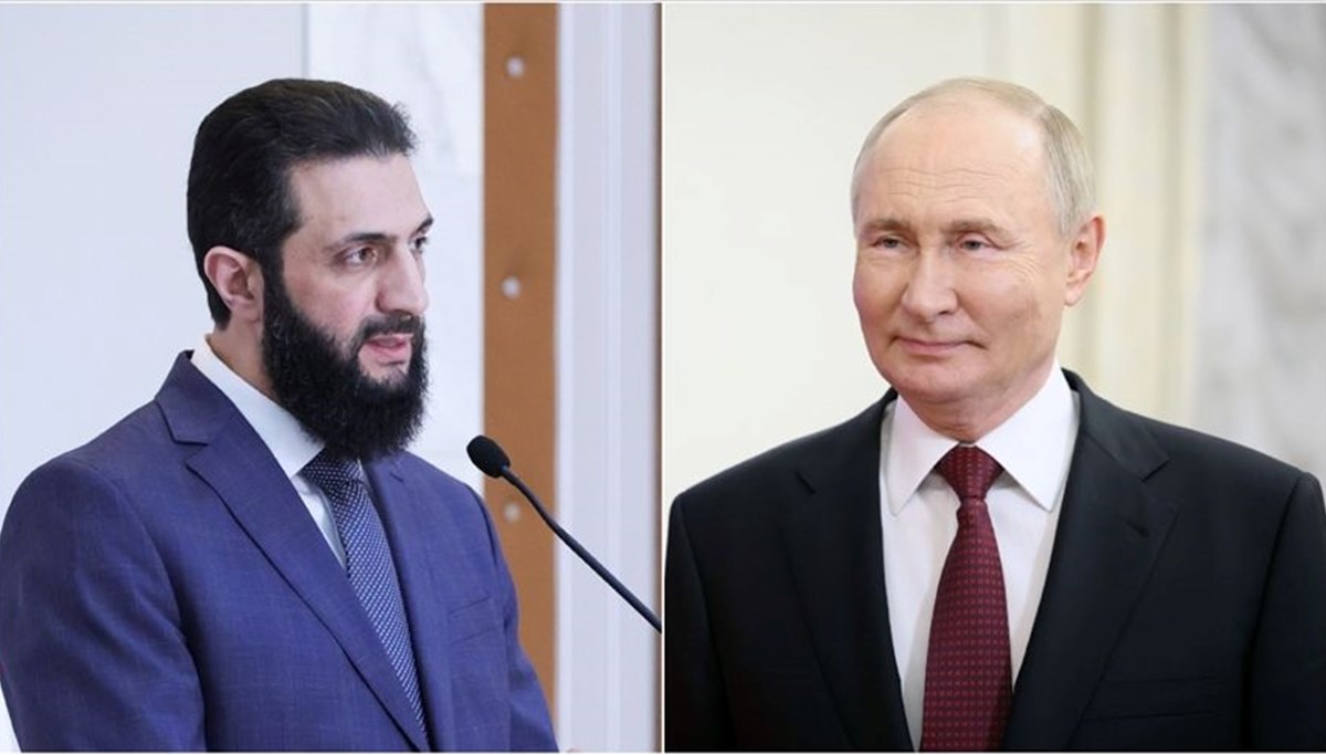 Putin ile Suriye Cumhurbaşkanı Şara görüştü Putin ile Suriye Cumhurbaşkanı Şara görüştü