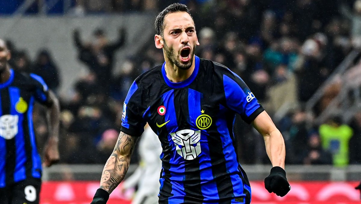 Hakan Çalhanoğlu'ndan 1 gol, 1 asist: Inter, Udinese'yi 4-0 yendi