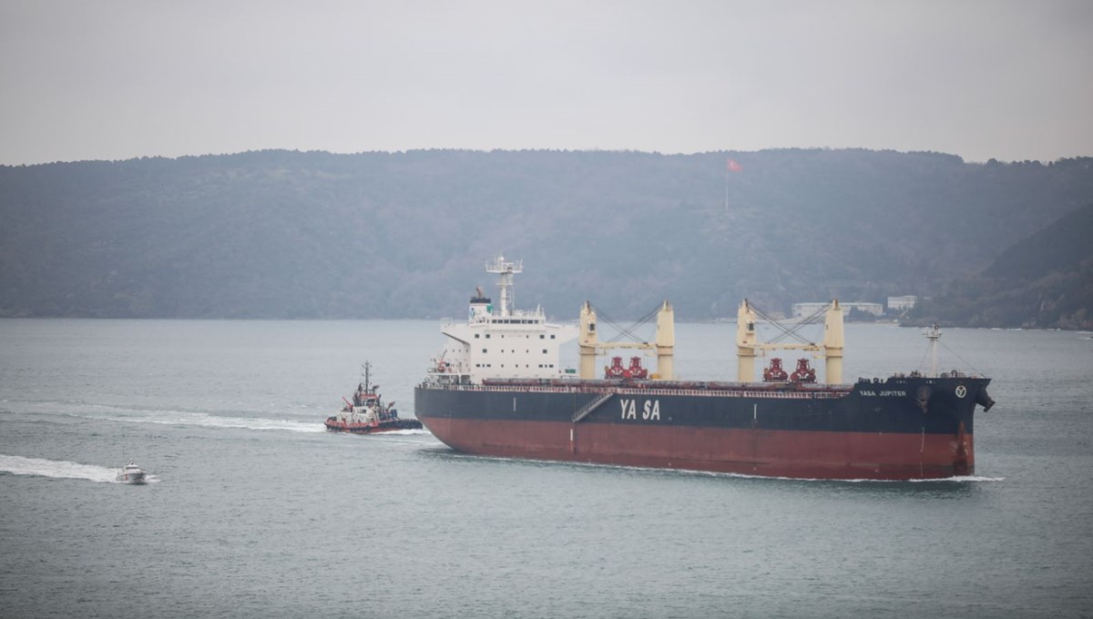 Odessa açıklarında vurulan Türk gemisi İstanbul'a ulaştı