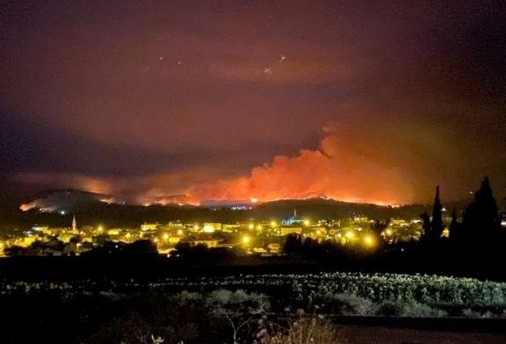 Yunanistan'daki yangın Edirne'nin sınır köylerine dayandı - 2