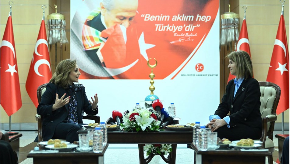 MHP ve DEM Parti ilk kez bayramlaştı