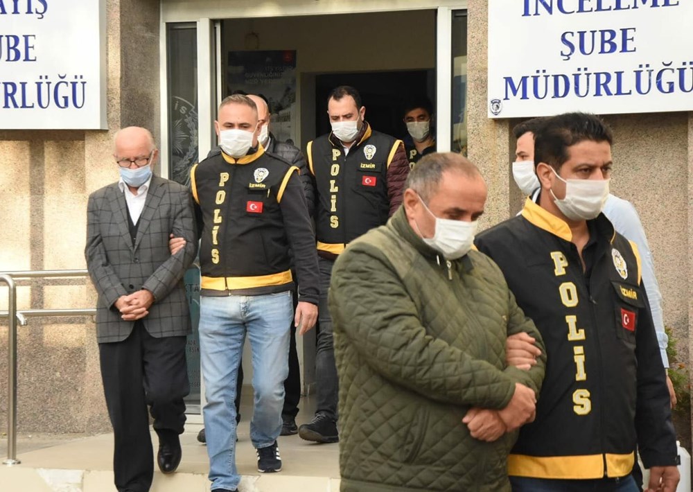 İzmir'de müteahhitlerin de aralarında olduğu 7 kişi tutuklandı