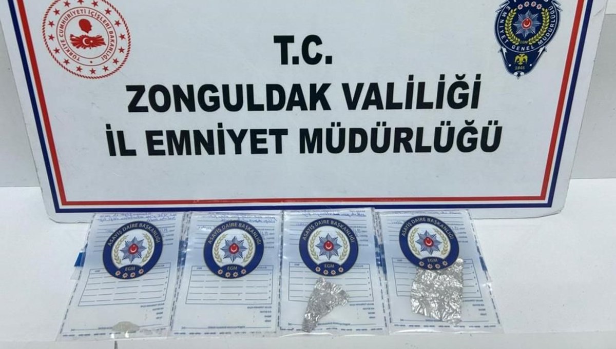 Zonguldak'ta uyuşturucu operasyonu