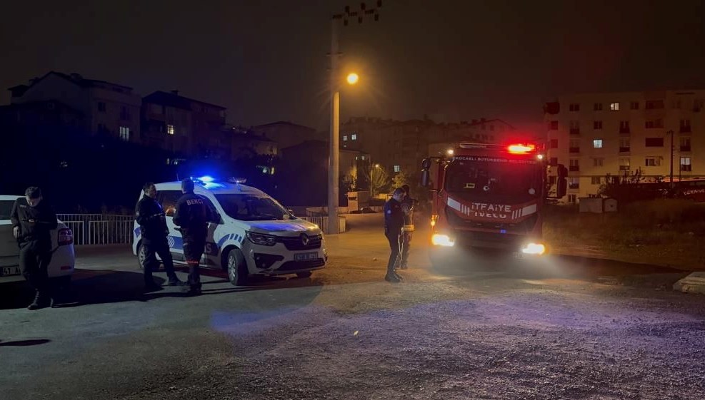 Gebze'de kablo hırsızlığı