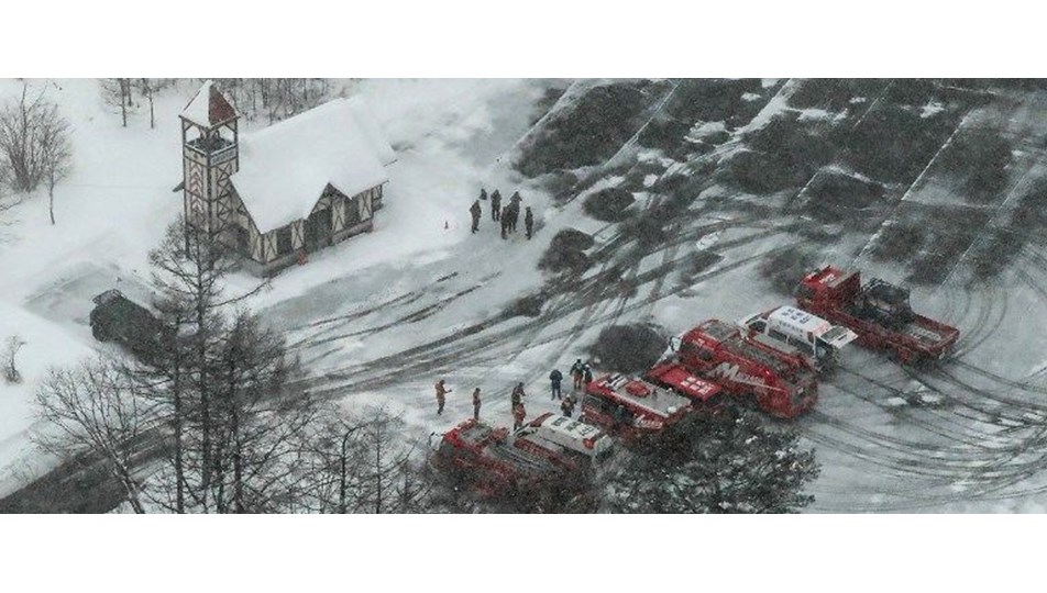 Japonya'da yanardağ ve çığ faciası: 1 ölü