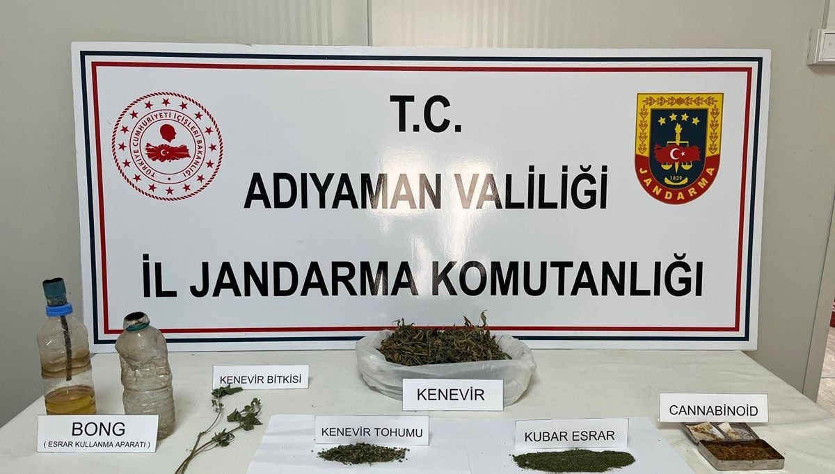 Adıyaman'da uyuşturucu operasyonu: 1 kişi gözaltına alındı