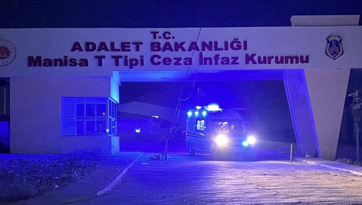 Manisa T Tipi Cezaevinde yangın: 1 kişi ağır yaralandı, 4 kişi dumandan etkilendi