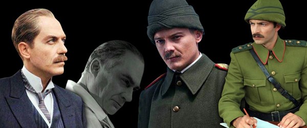 Vefatının 80. yılında Atatürk rolünü canlandıran oyuncular